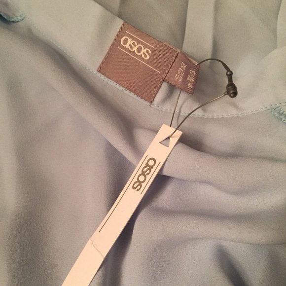ASOS Light Blue Sheer Duster - Picture 4 of 4